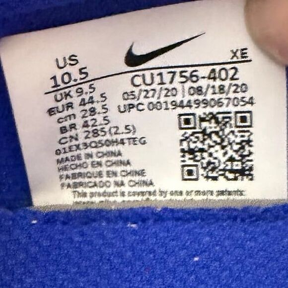 Nike Mens Daybreak Type SE CU1756-402 Blue Running Shoes Sneakers Size 10.5 - Picture 7 of 7